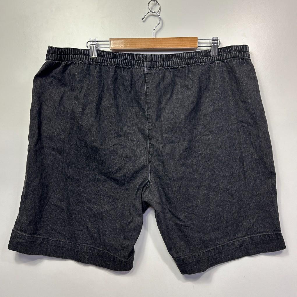 Millers Black Denim Shorts - Size 22
