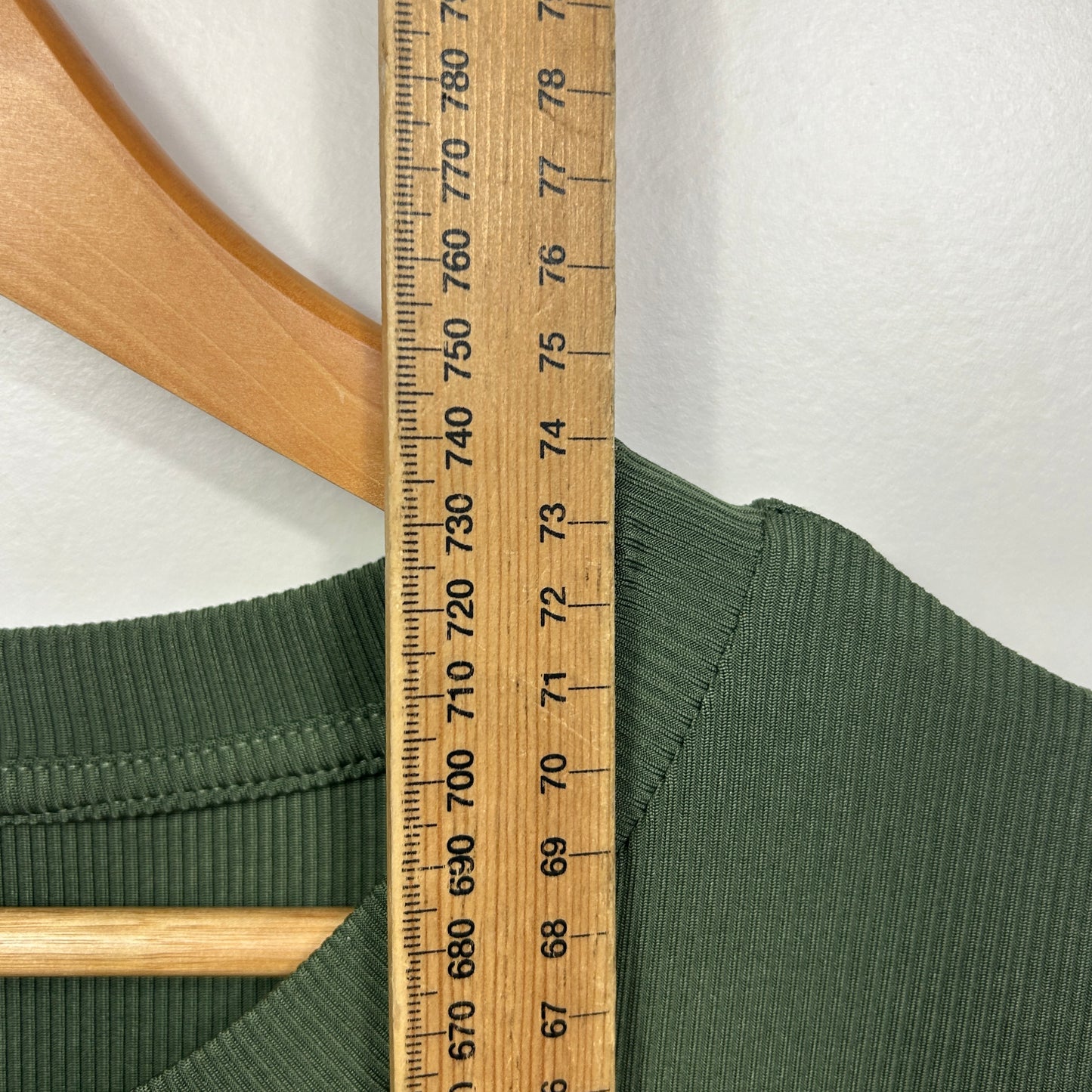 Cider Green Ruched Side Top - Size 4XL