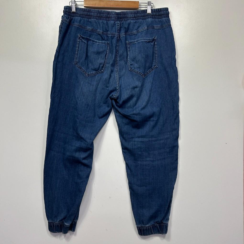 Target Denim Cotton Joggers - Size 16