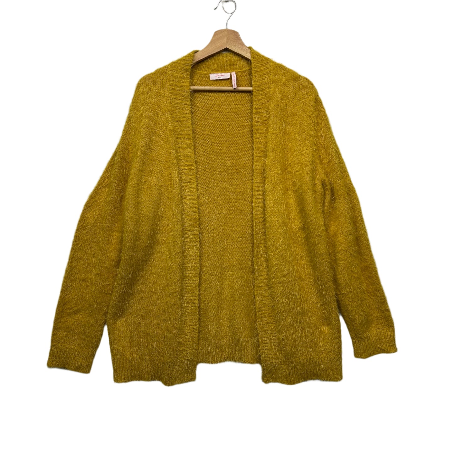 Millers Mustard Cardigan Size 14 Large Long Sleeve Jumper