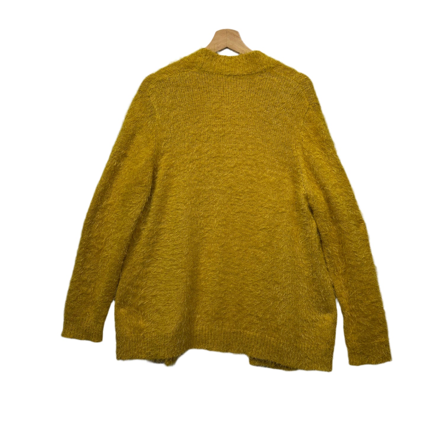 Millers Mustard Cardigan Size 14 Large Long Sleeve Jumper