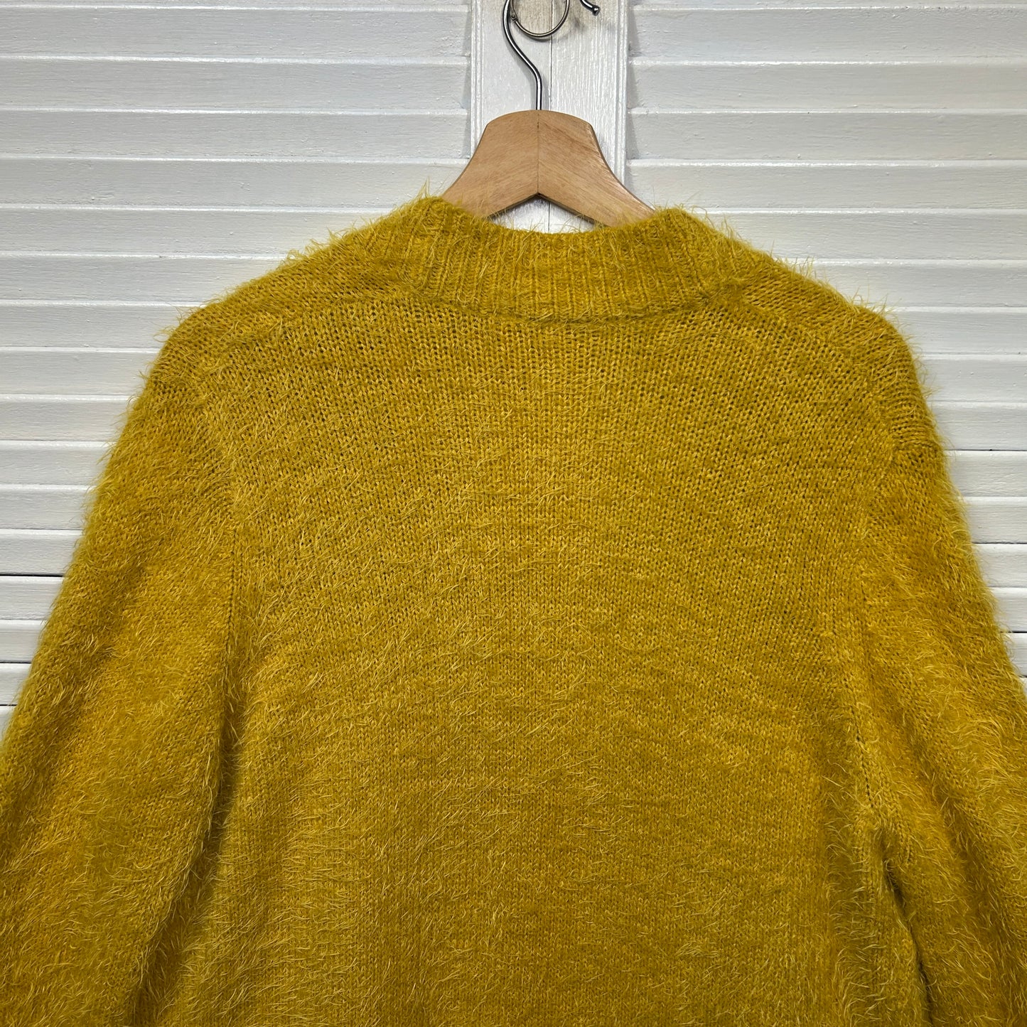 Millers Mustard Cardigan Size 14 Large Long Sleeve Jumper