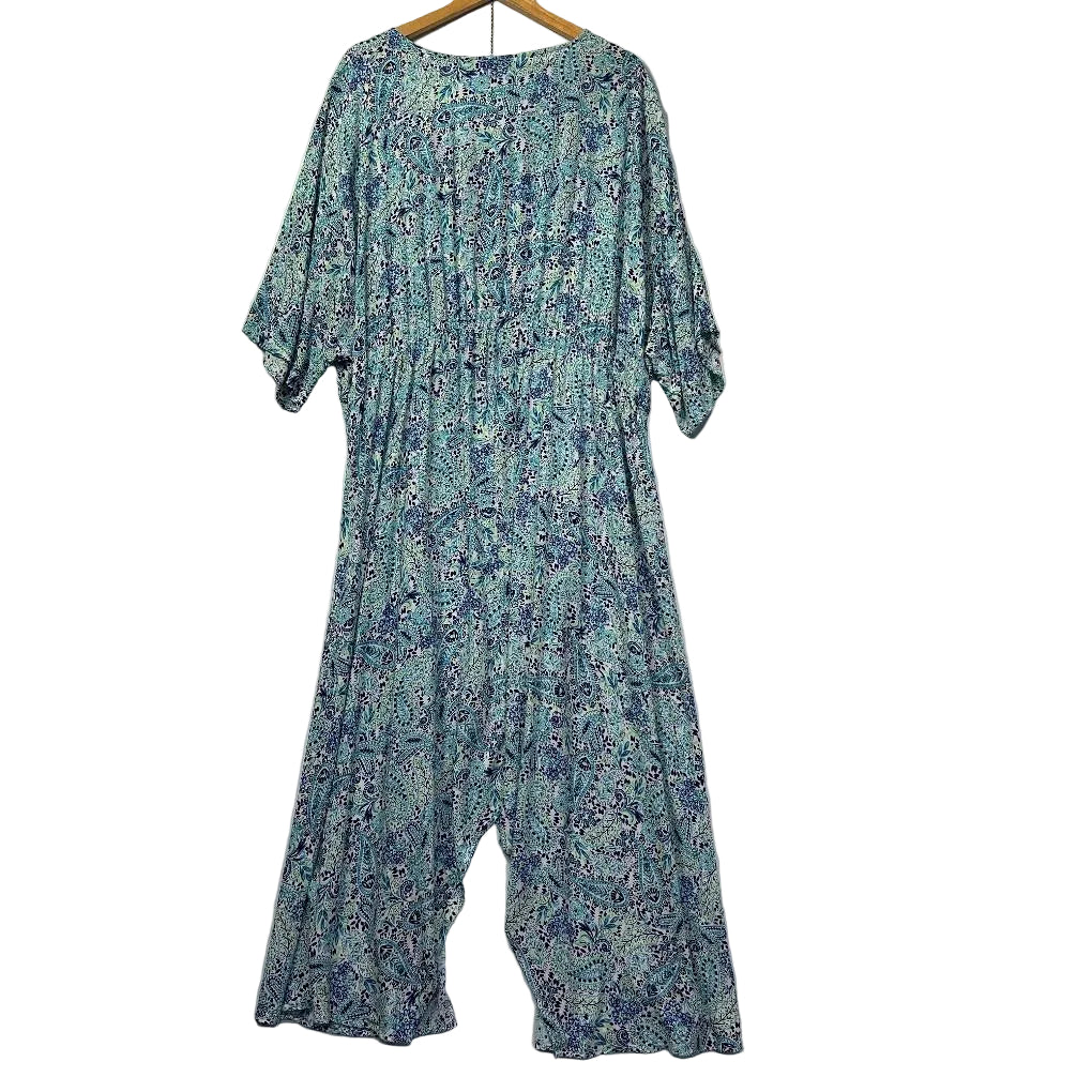 Beme Boho Floral Jumpsuit - Size 22