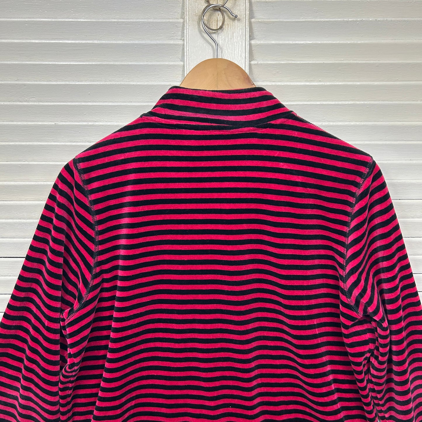 Regatta Jumper Activewear Size 16 Pink Striped Full Zip Up