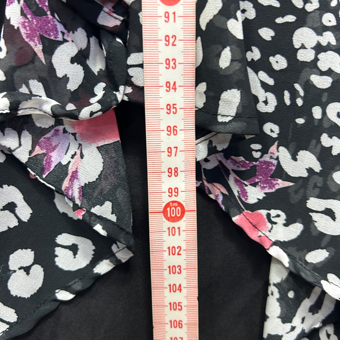 Liz Jordan Dress Size 14 Sleeveless Black White Pink Cocktail