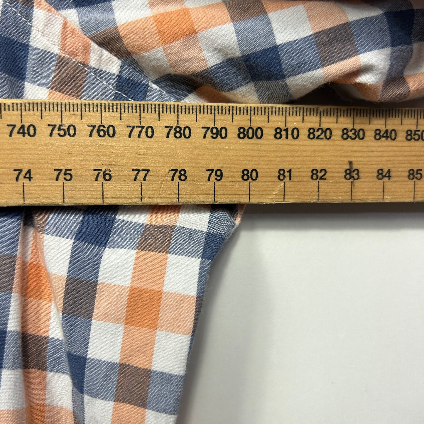 Johnny Bigg Shirt Size 6XL Long Sleeve Check