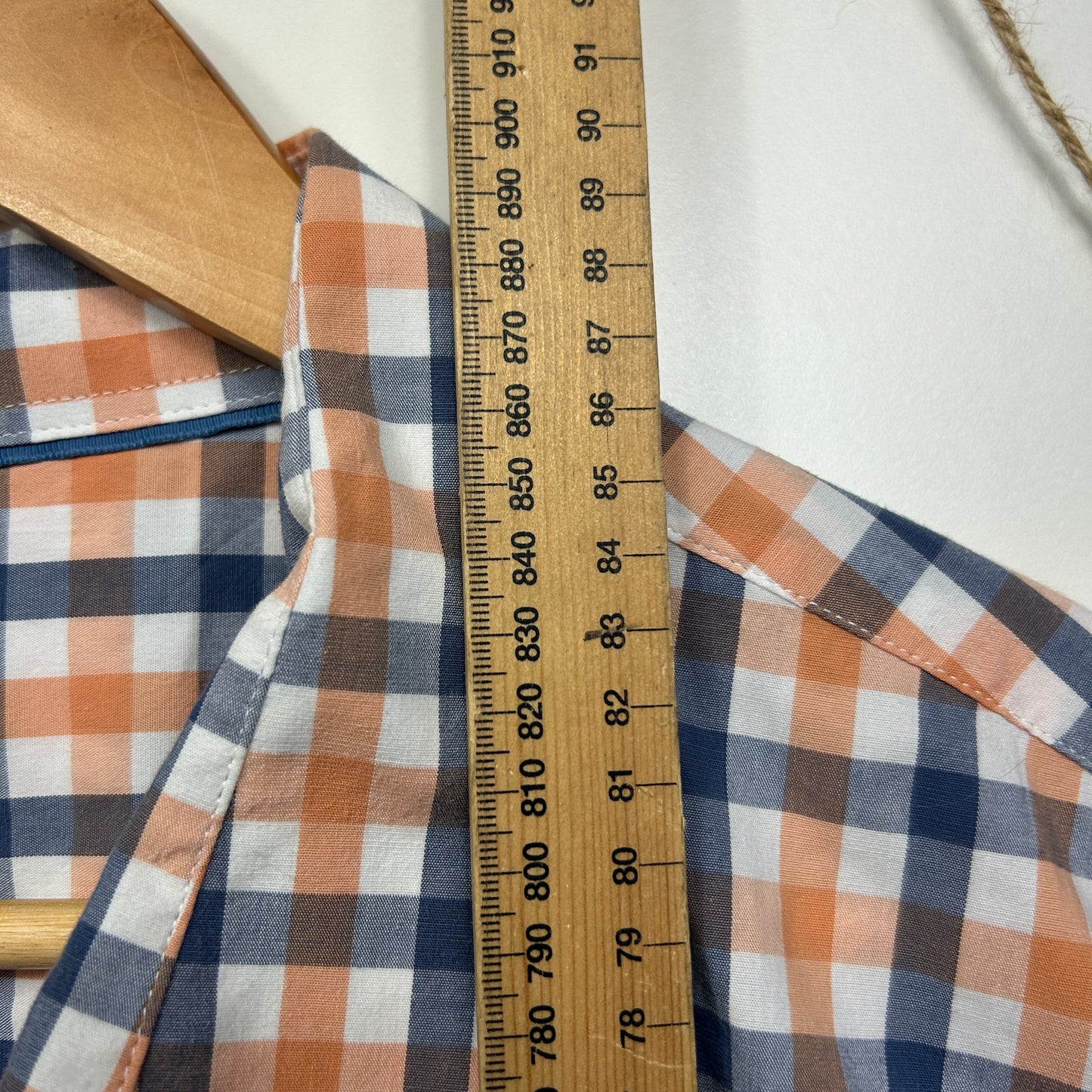 Johnny Bigg Shirt Size 6XL Long Sleeve Check