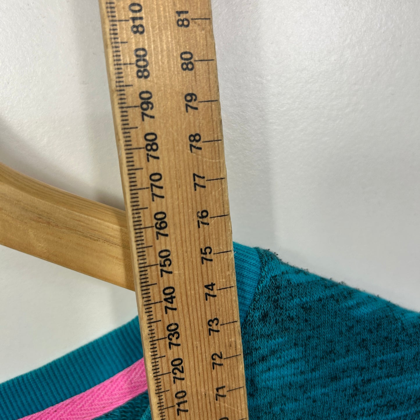 Virtuelle Teal Pullover Sweater Top - Size 18/M