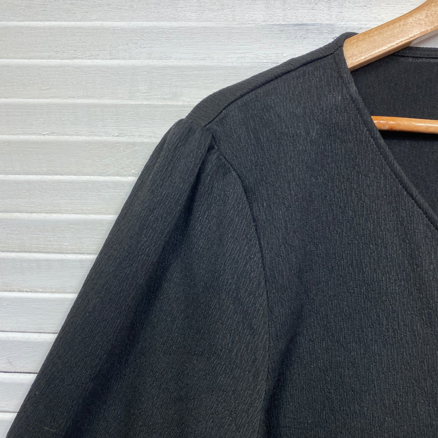 Sussan Blazer Jacket Size 2XL 16 18 Black Button Up