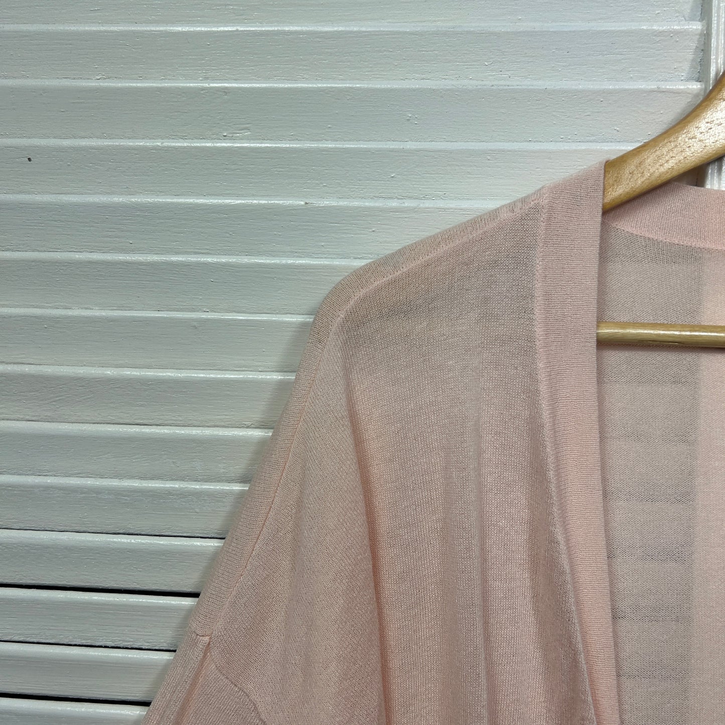 Wallis Cardigan Size 14 Large Peach Longline Pocket