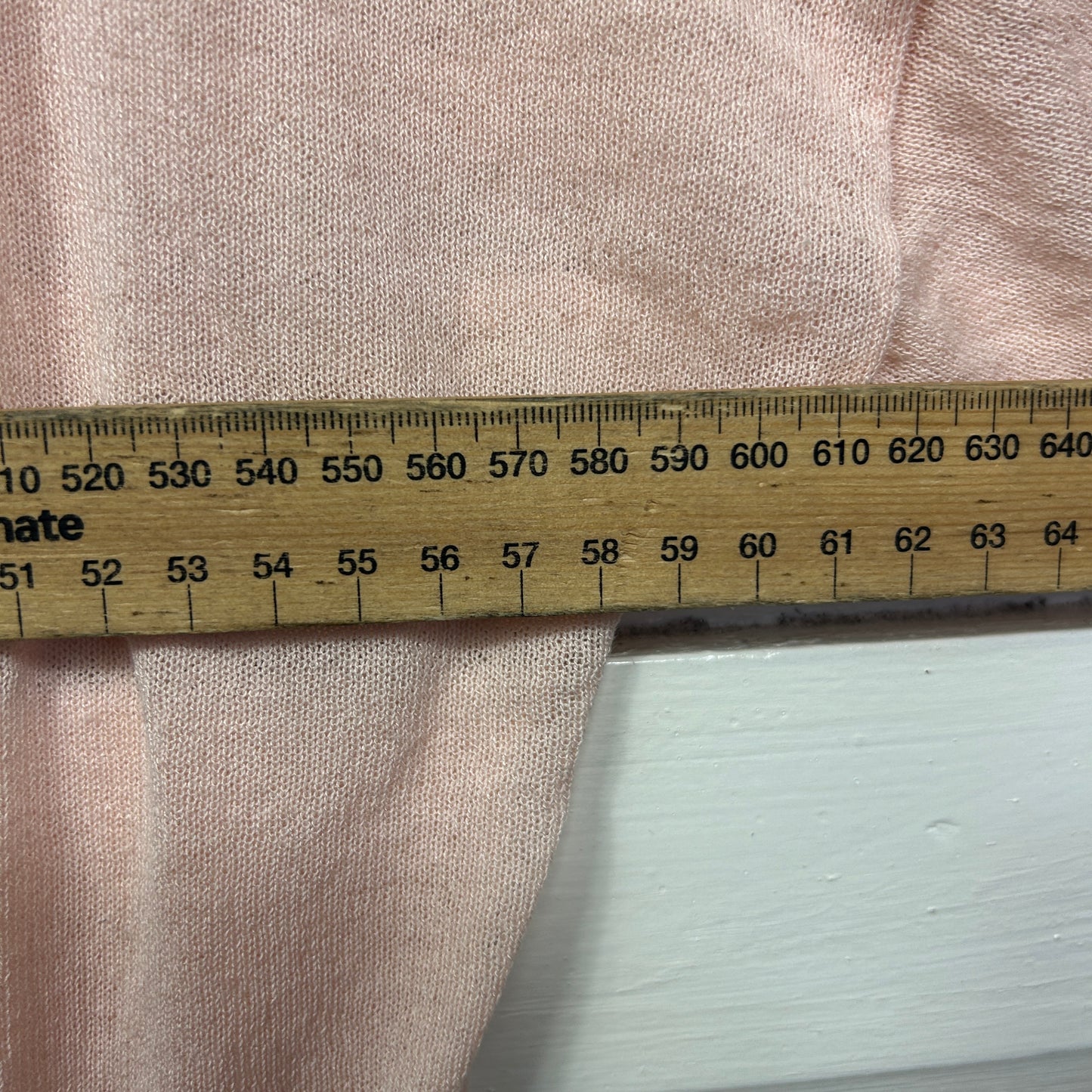 Wallis Cardigan Size 14 Large Peach Longline Pocket