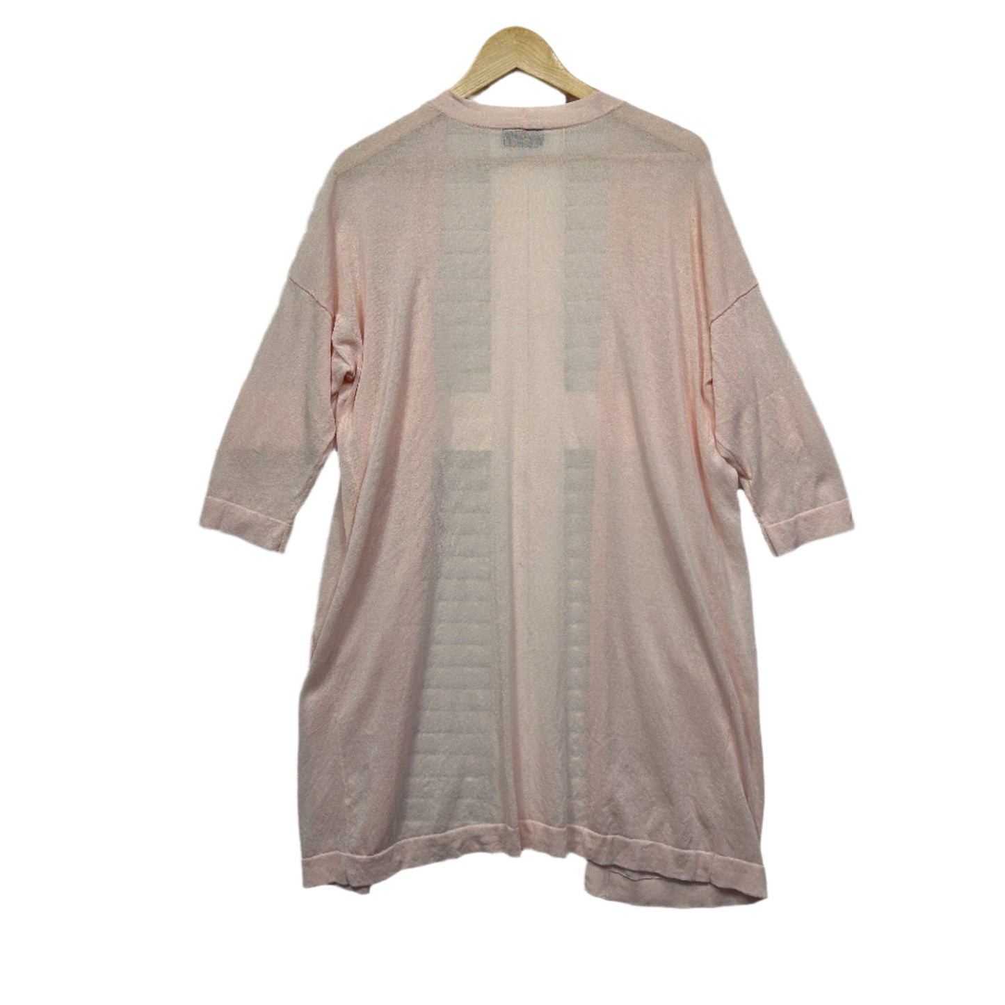 Wallis Cardigan Size 14 Large Peach Longline Pocket