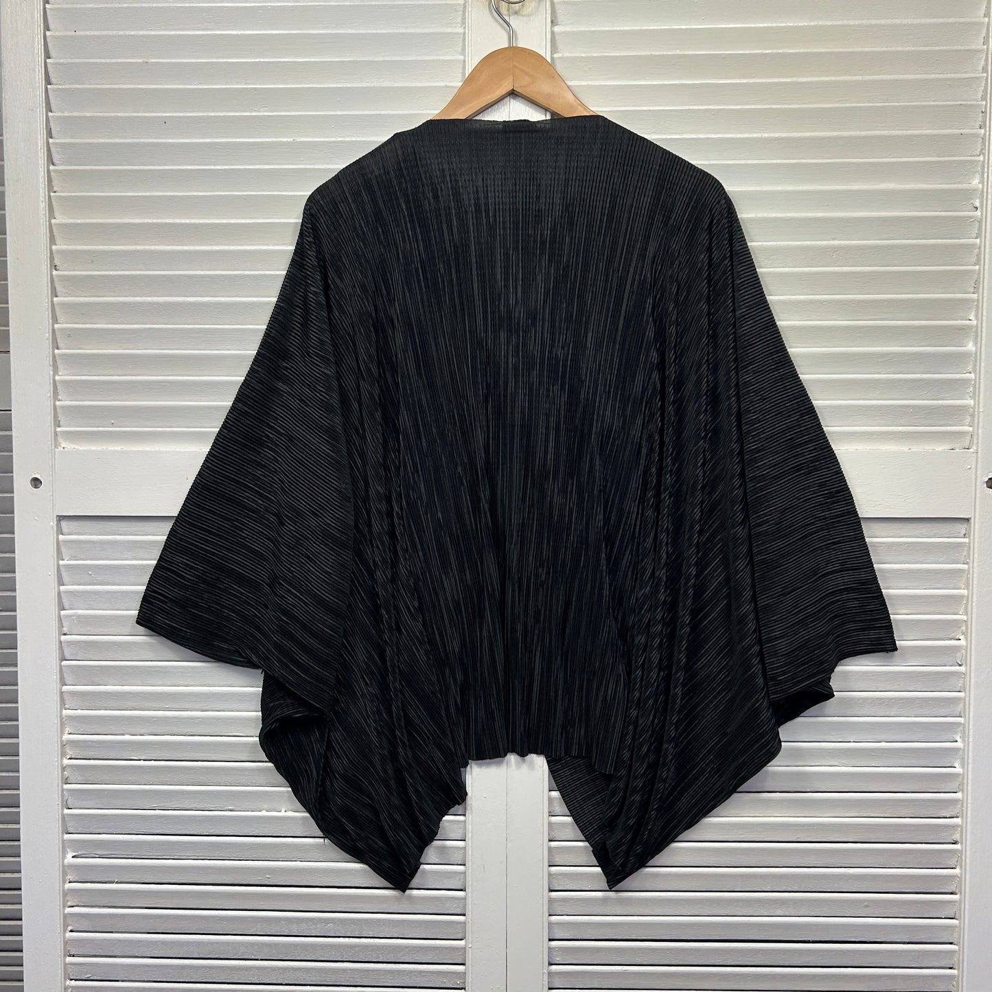 Taking Shape Layered Top One Size Black Pleated Cocktail