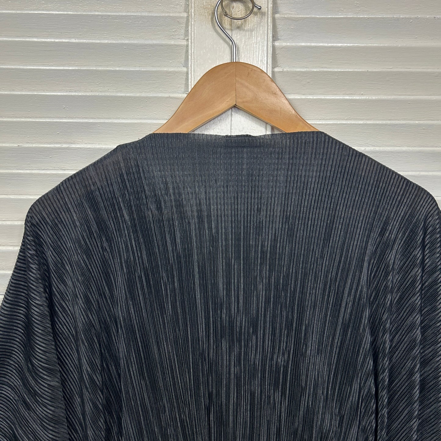 Taking Shape Layered Top One Size Black Pleated Cocktail