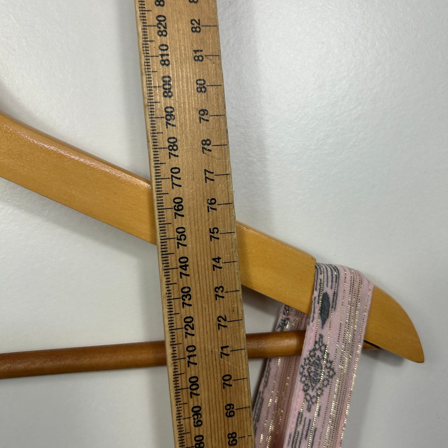 Rockmans Pink Multicoloured Lurex Top - Size 20