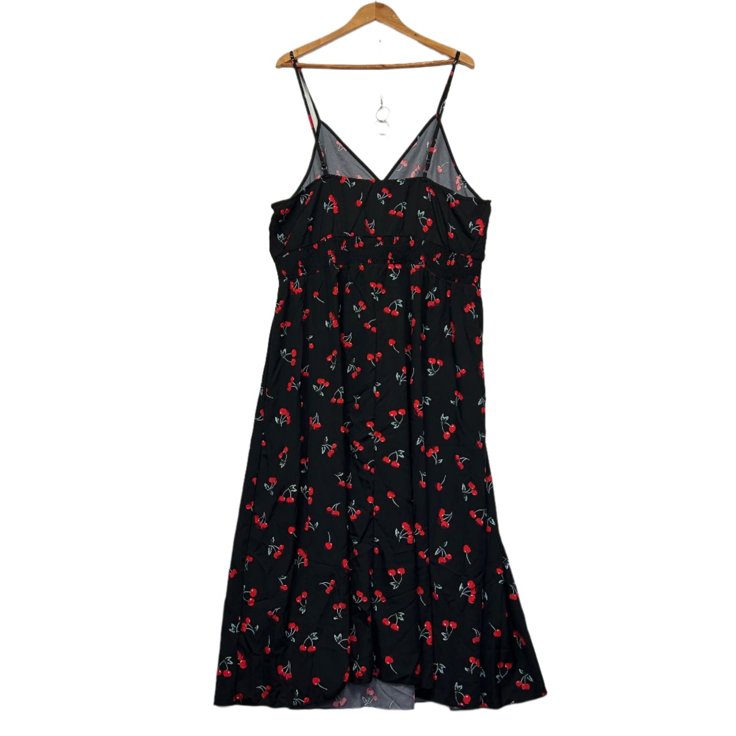 Shein Curve Maxi Dress Size 22 5XL Cherries Sleeveless