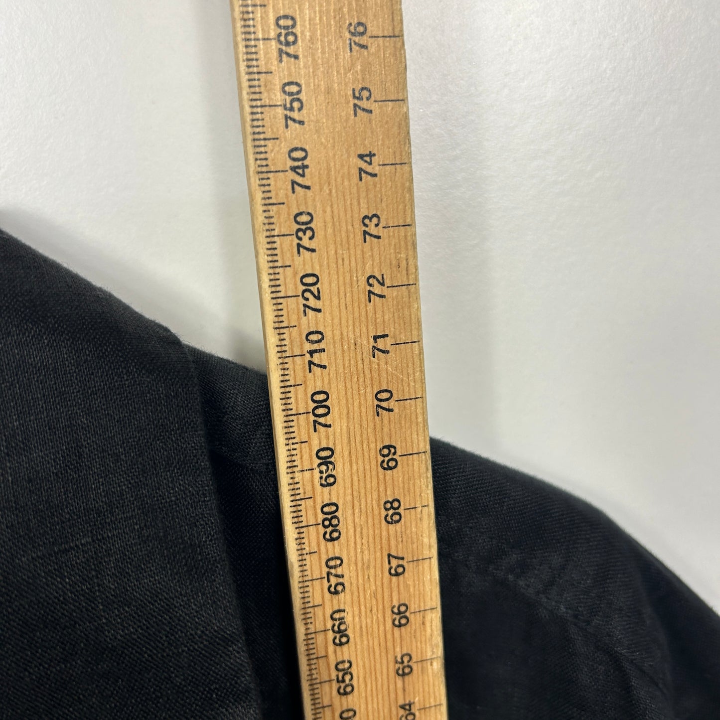 Target Black Linen Casual Shirt - Size 18