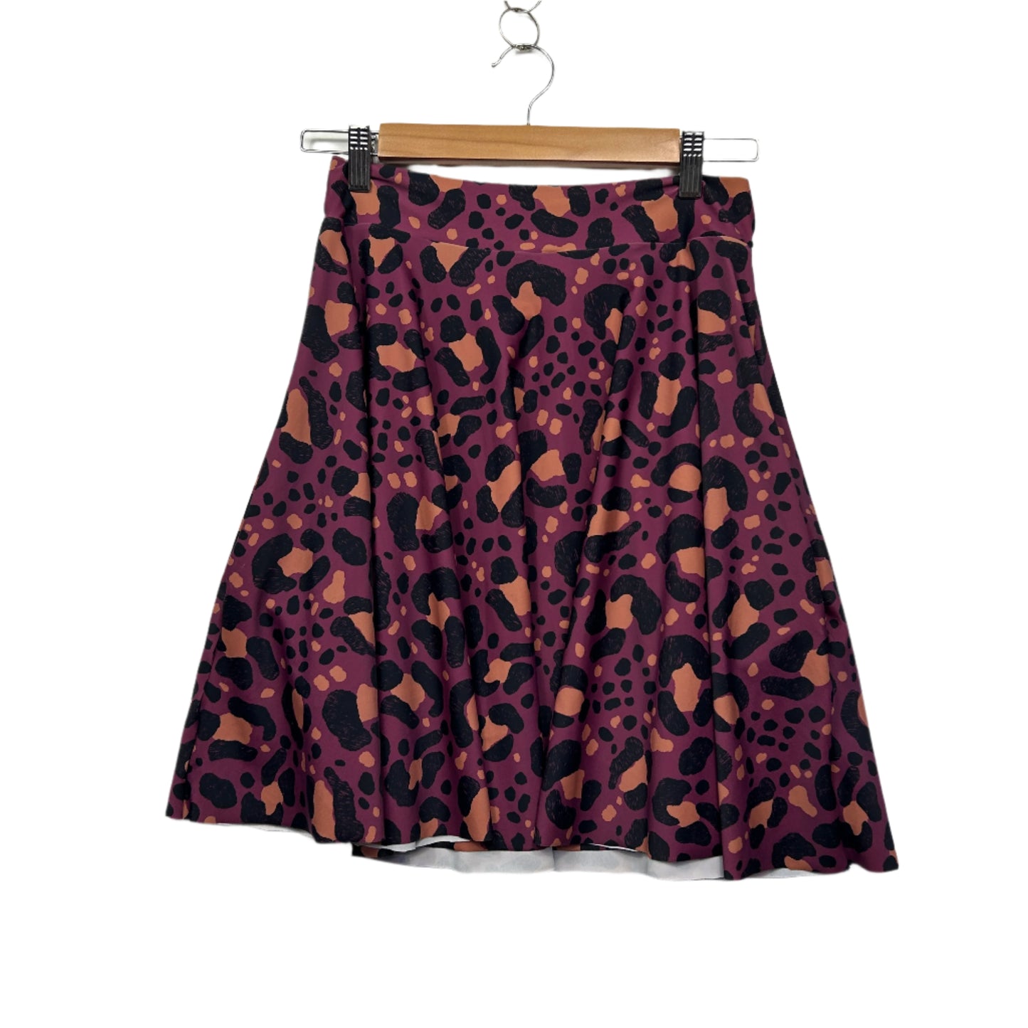 exoticathletica Skirt Size Large 14 Pink Animal Print