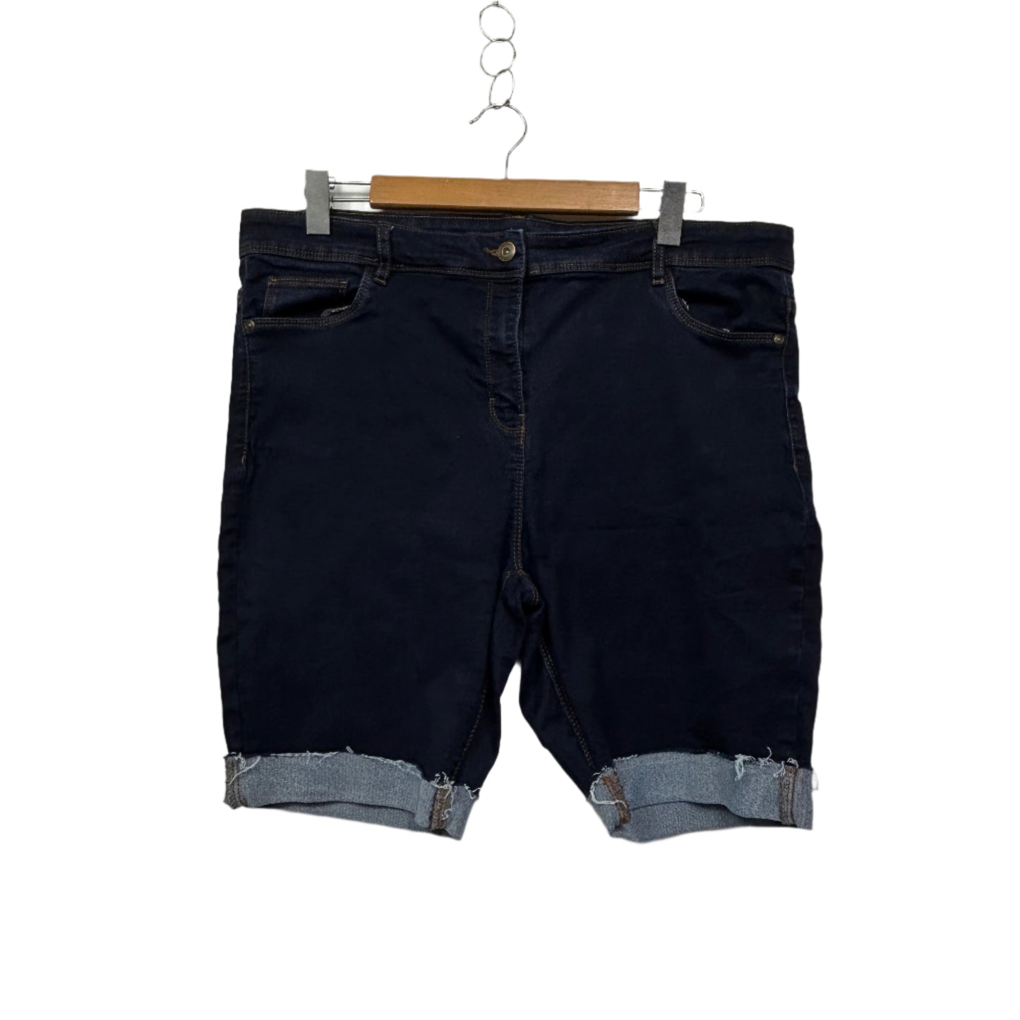 Millers Denim Shorts Size 20 Zip Fly Pockets