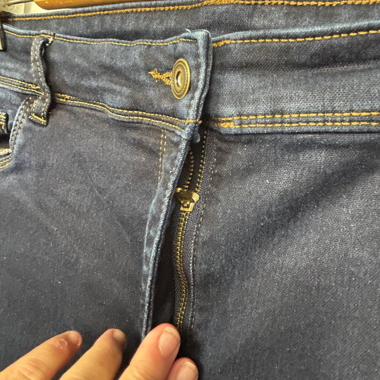 Millers Denim Shorts Size 20 Zip Fly Pockets