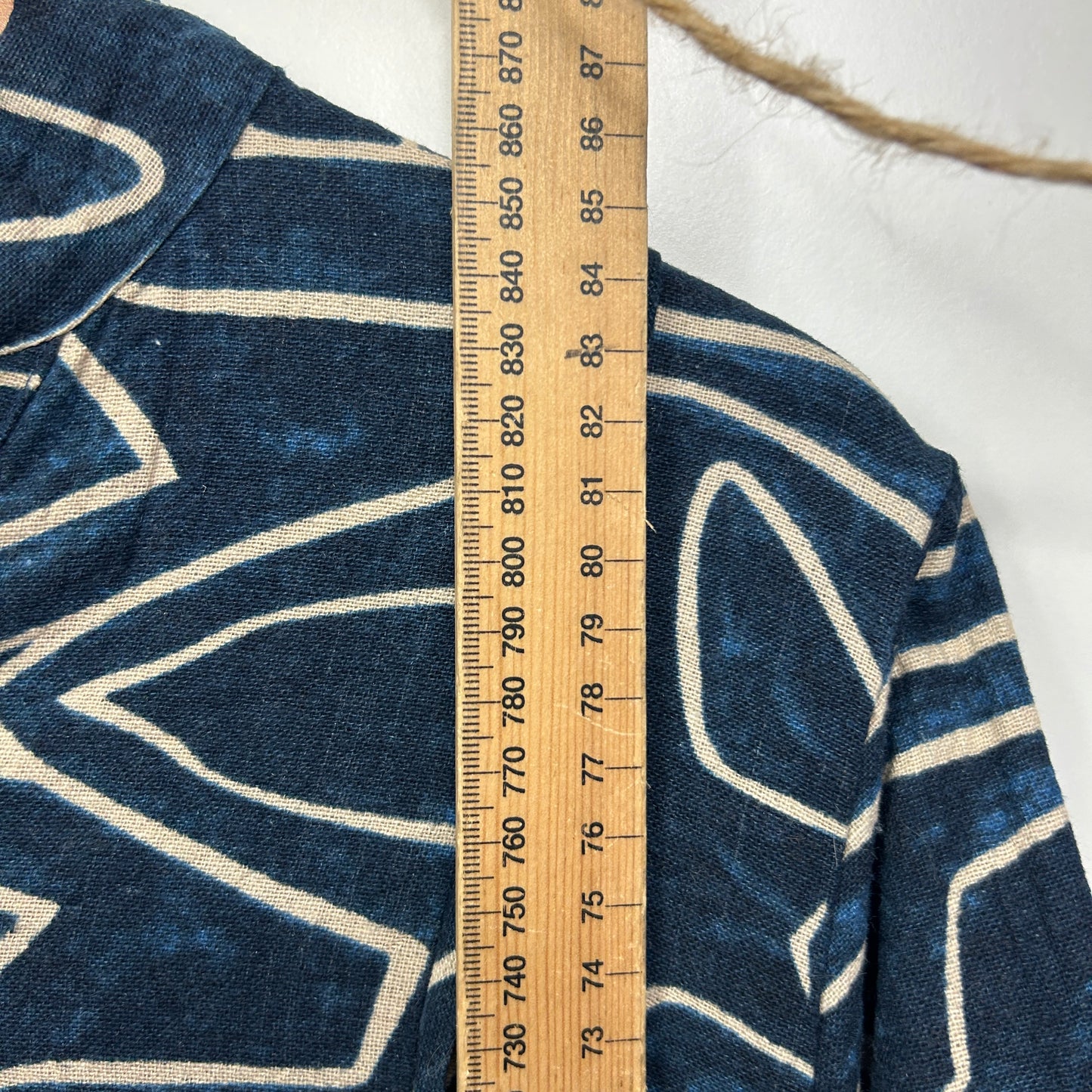 Hourglass Tunic Top Size 16 18 XL Button Up Short Sleeve Linen Blend Pockets