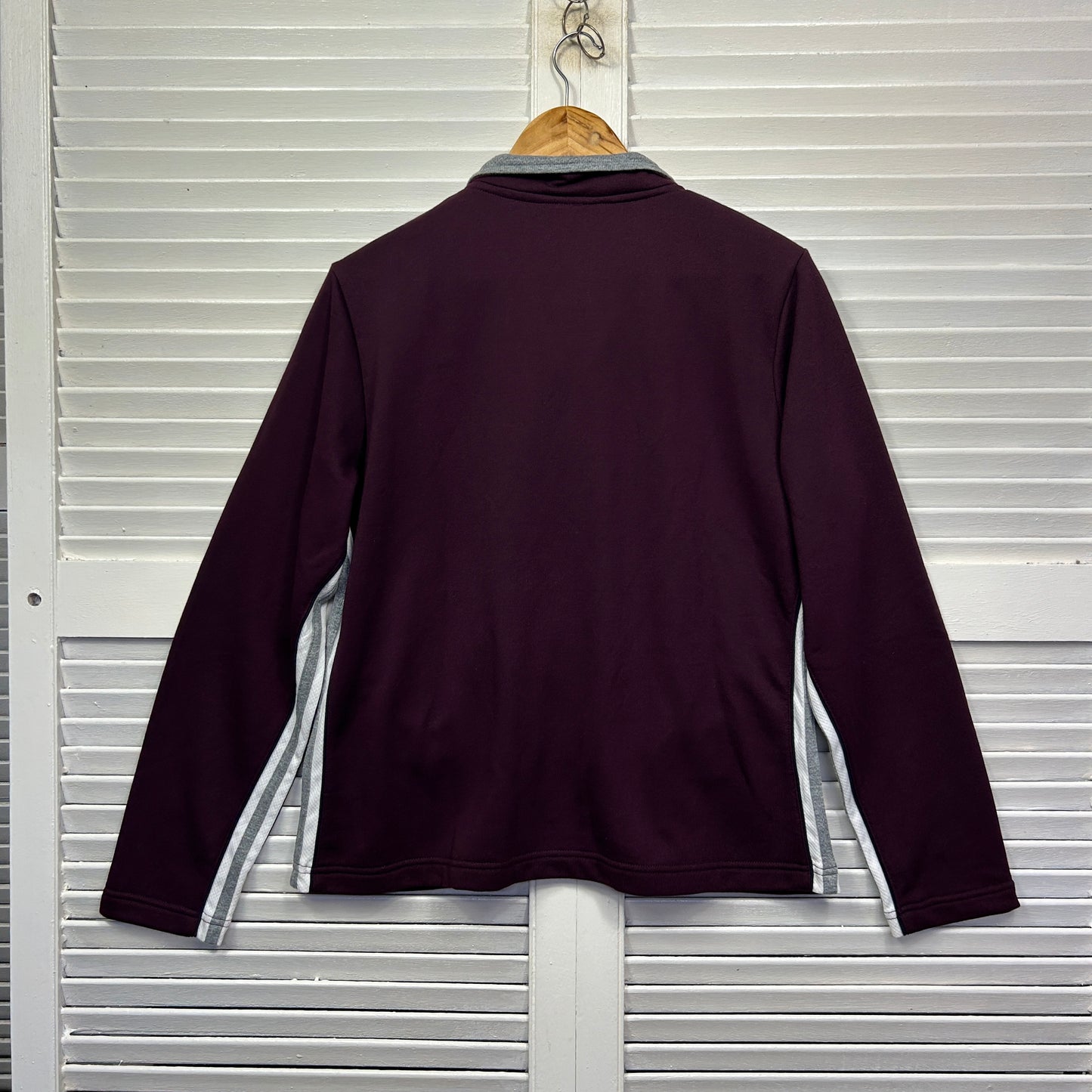 Target Jumper Size 16 Maroon Long Sleeve Full Zip Up New