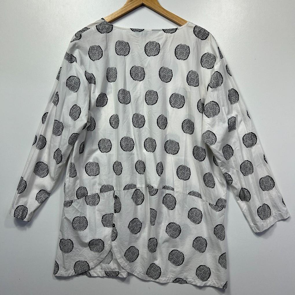 Marco Polo White Cotton Top - Size 20
