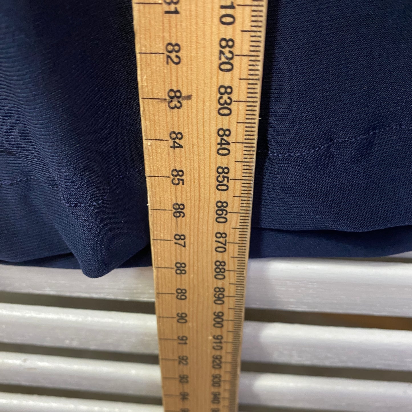 Nina Leonard Cropped Pants Size 3XL 22 24 Blue Pockets
