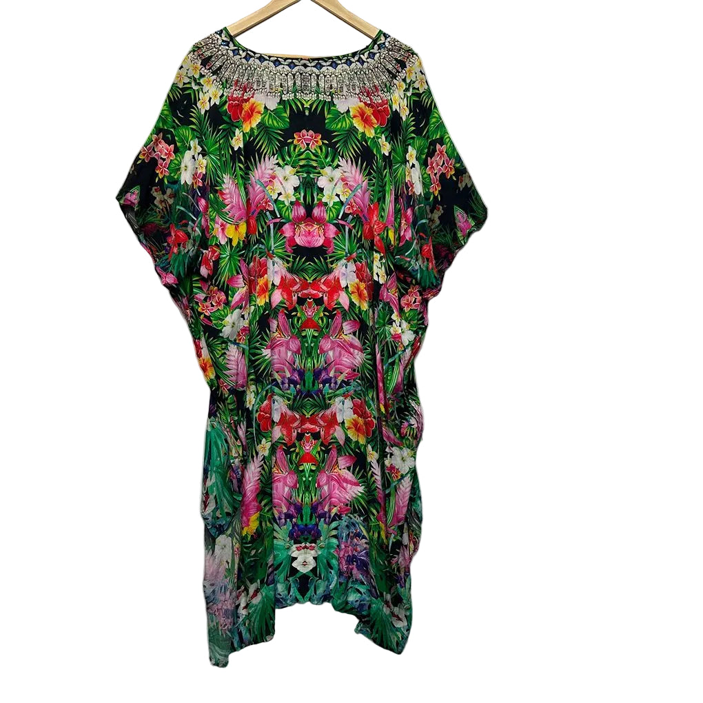 Taking Shape Multicoloured Kaftan - Size 18/M
