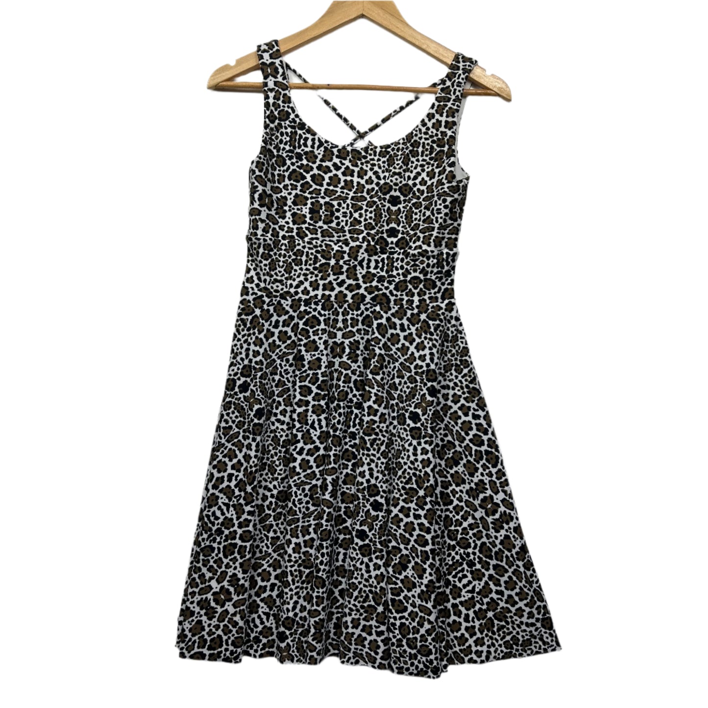 exoticathletica Dress Size Large 14 Animal Print Sleeveless