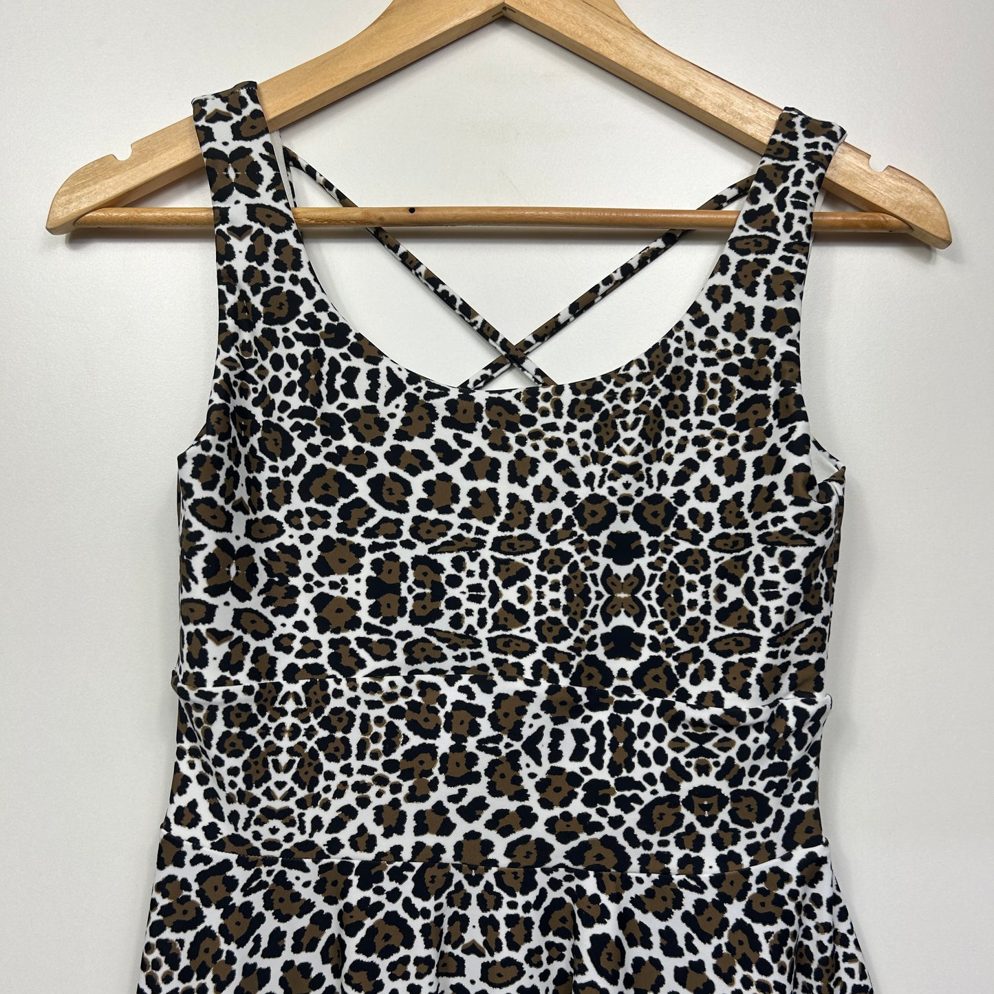 exoticathletica Dress Size Large 14 Animal Print Sleeveless