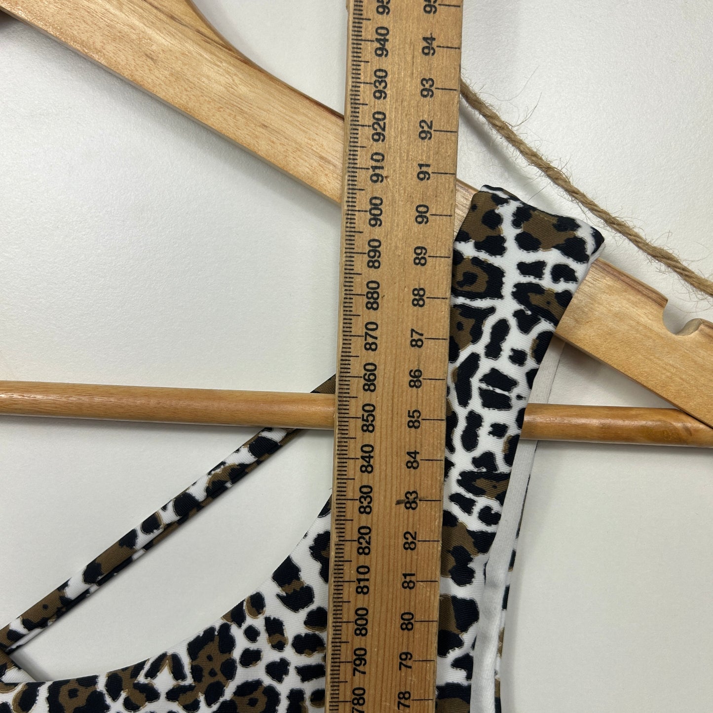 exoticathletica Dress Size Large 14 Animal Print Sleeveless