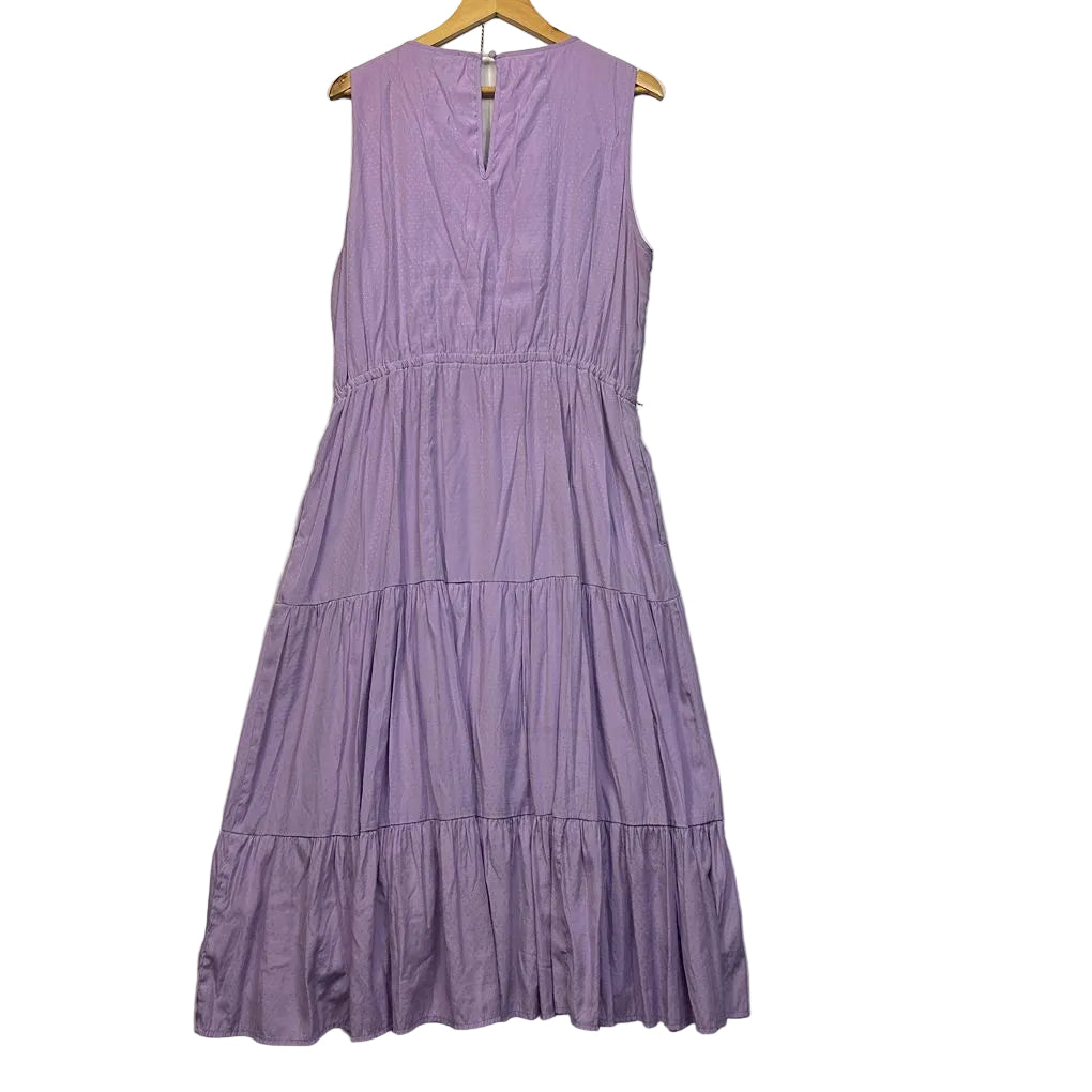 Basque Lilac Sleeveless Maxi Dress - Size 16