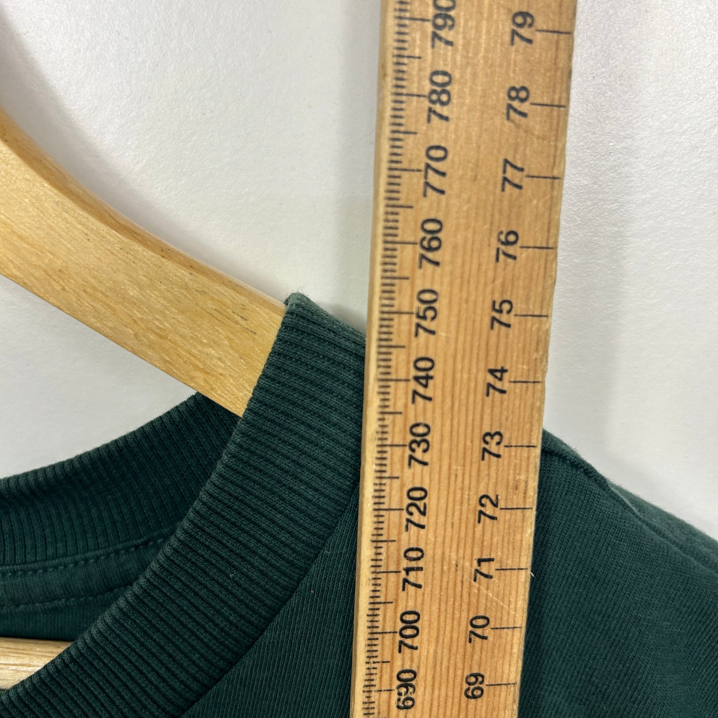 CCX City Chic Green Short Sleeve Boxy Top - Size 18/M