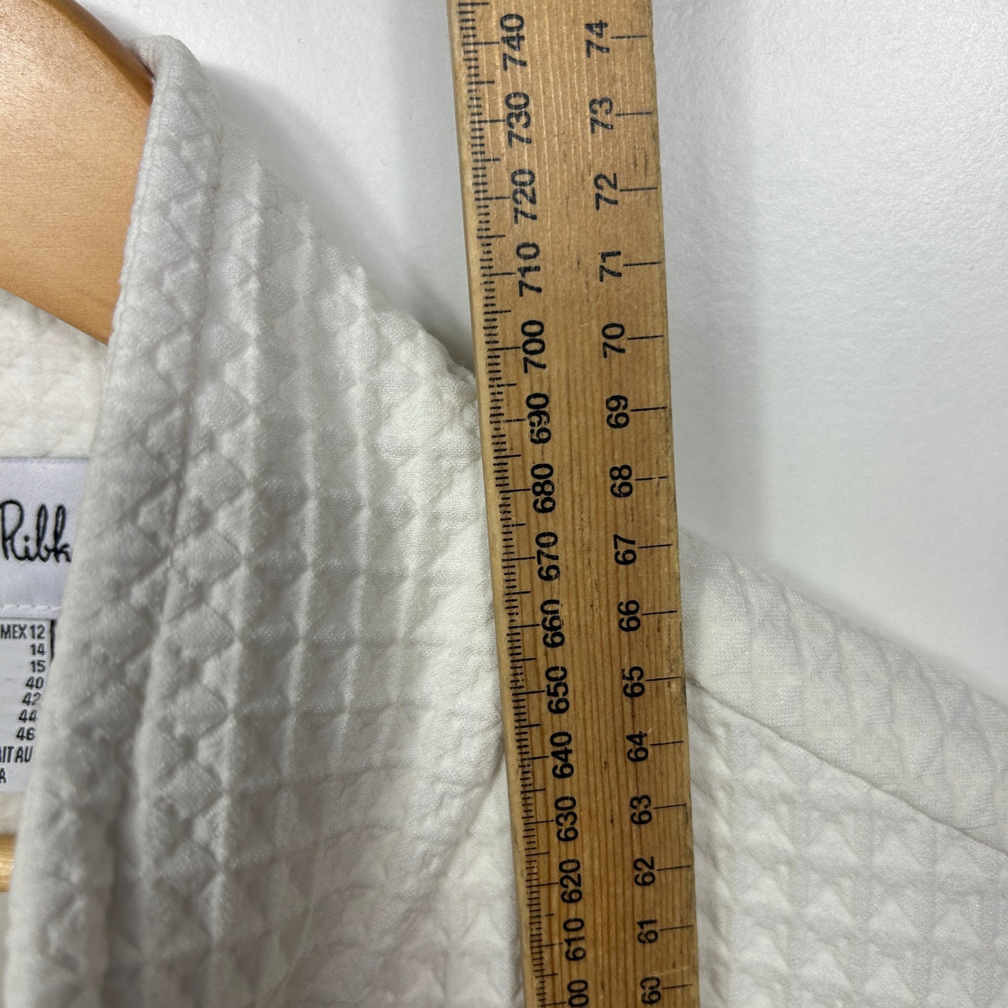 Joseph Ribkoff White Jacket - Size 14