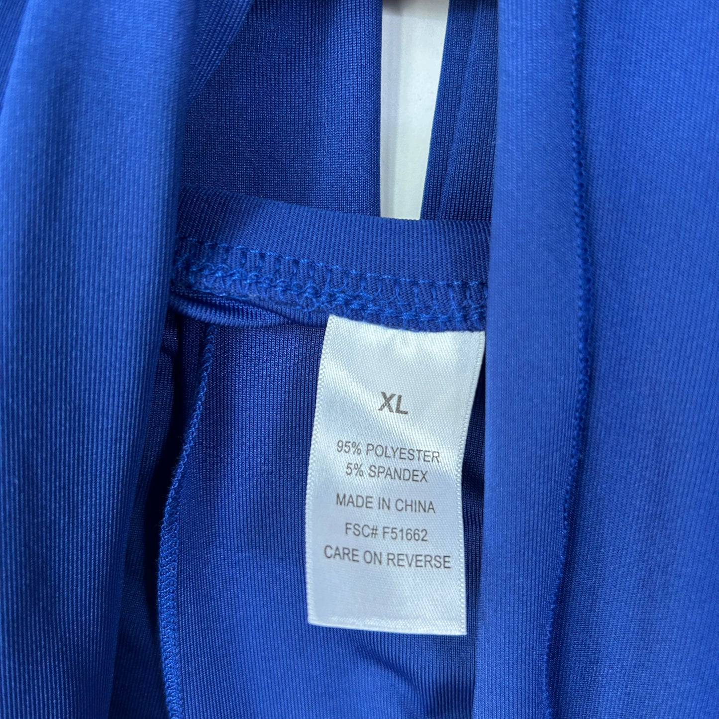 Blue Convertible Wrap Top - One Size