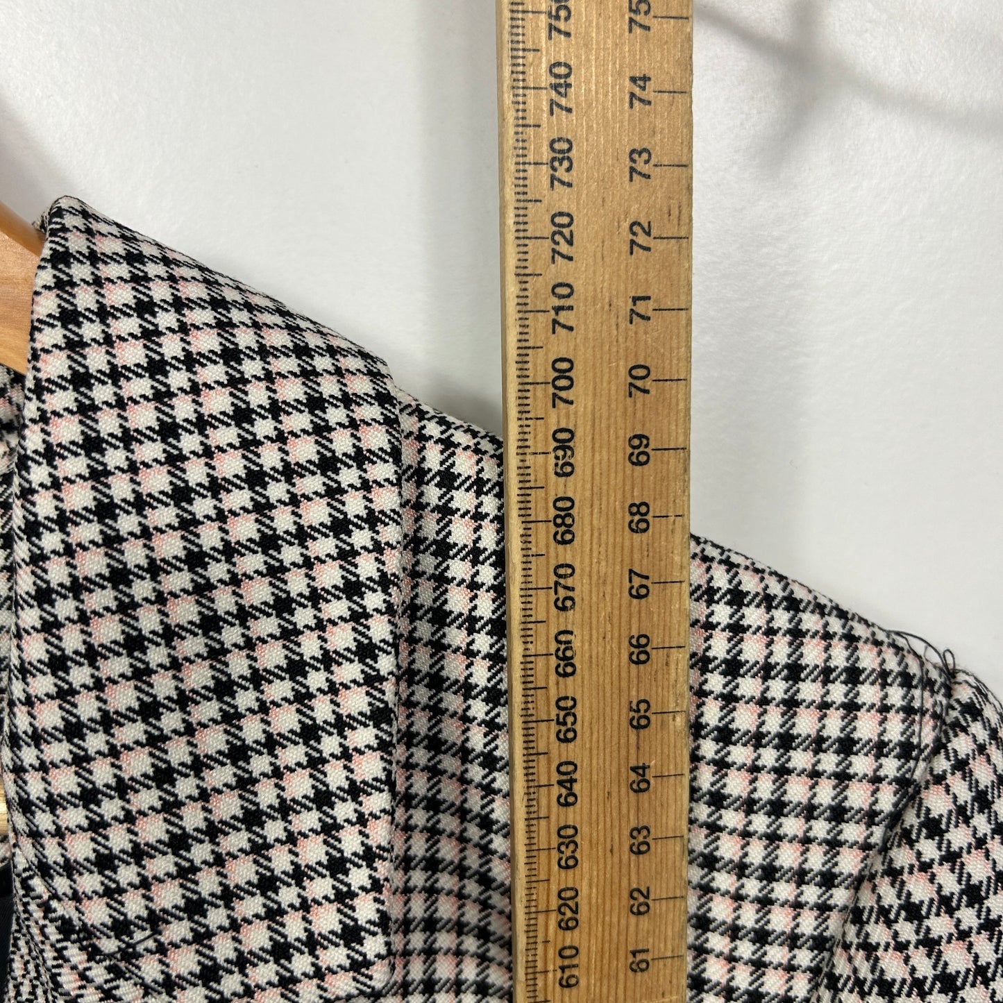 Miss Selfridge Houndstooth Blazer - Size 14