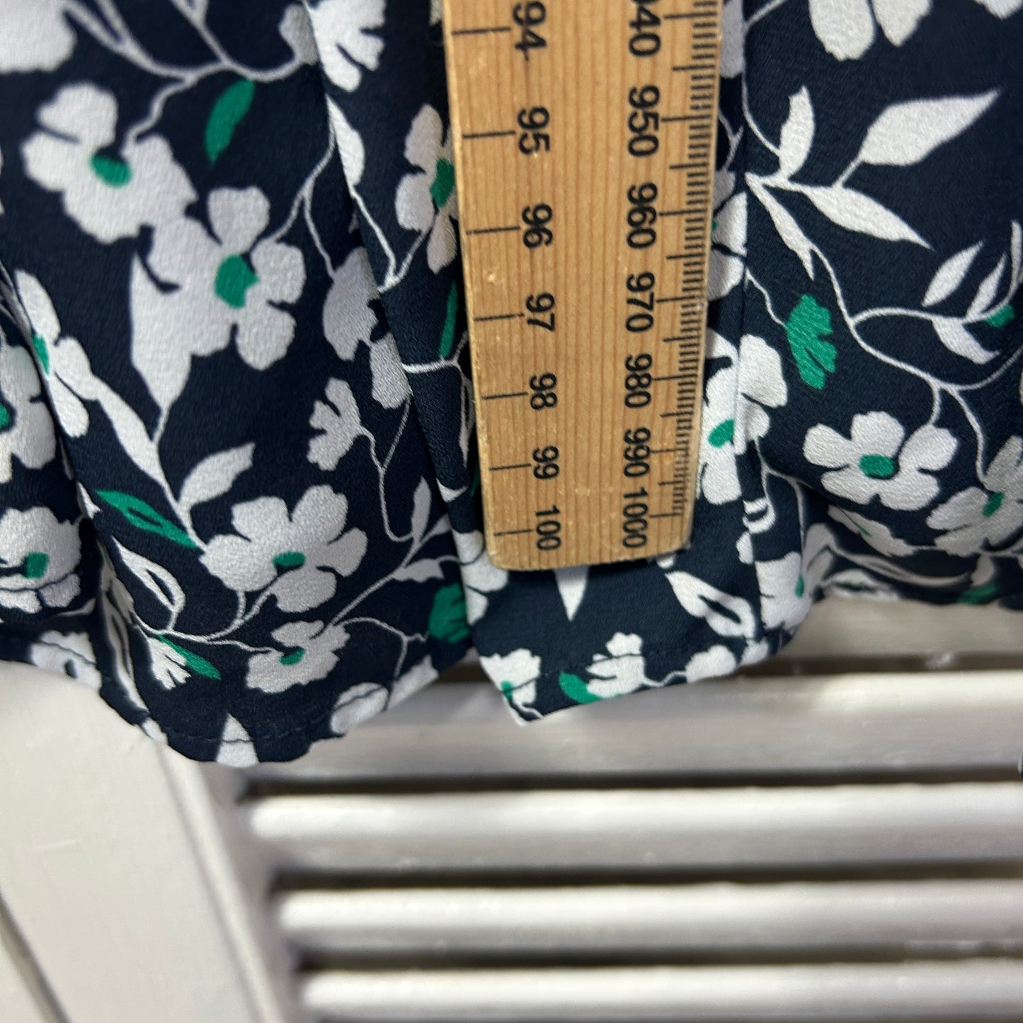 Jacqui E Dresses Size 14 Navy Floral Short Sleeve Belt