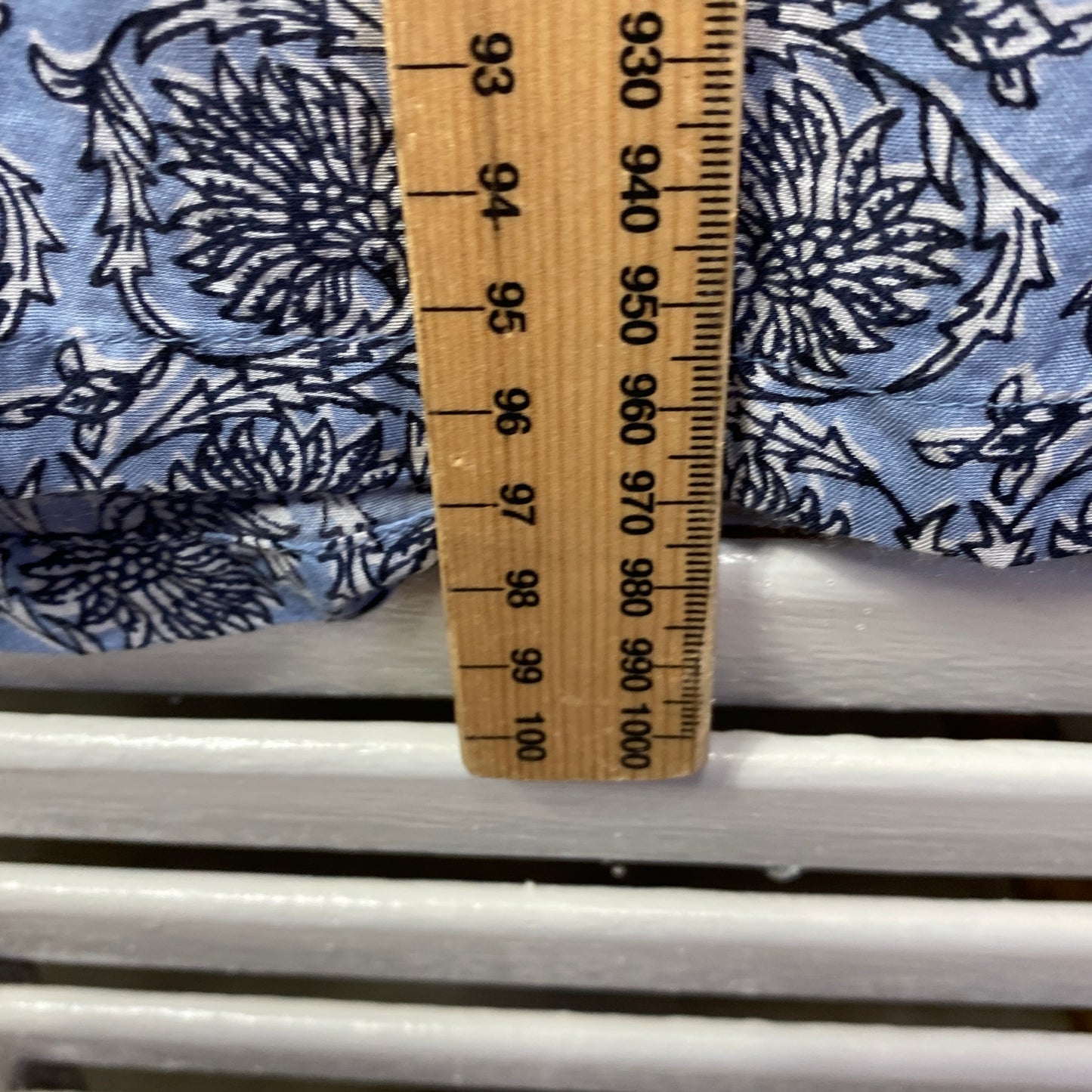 Escape by OQ Dress Size 14 Sleeveless Blue Rayon