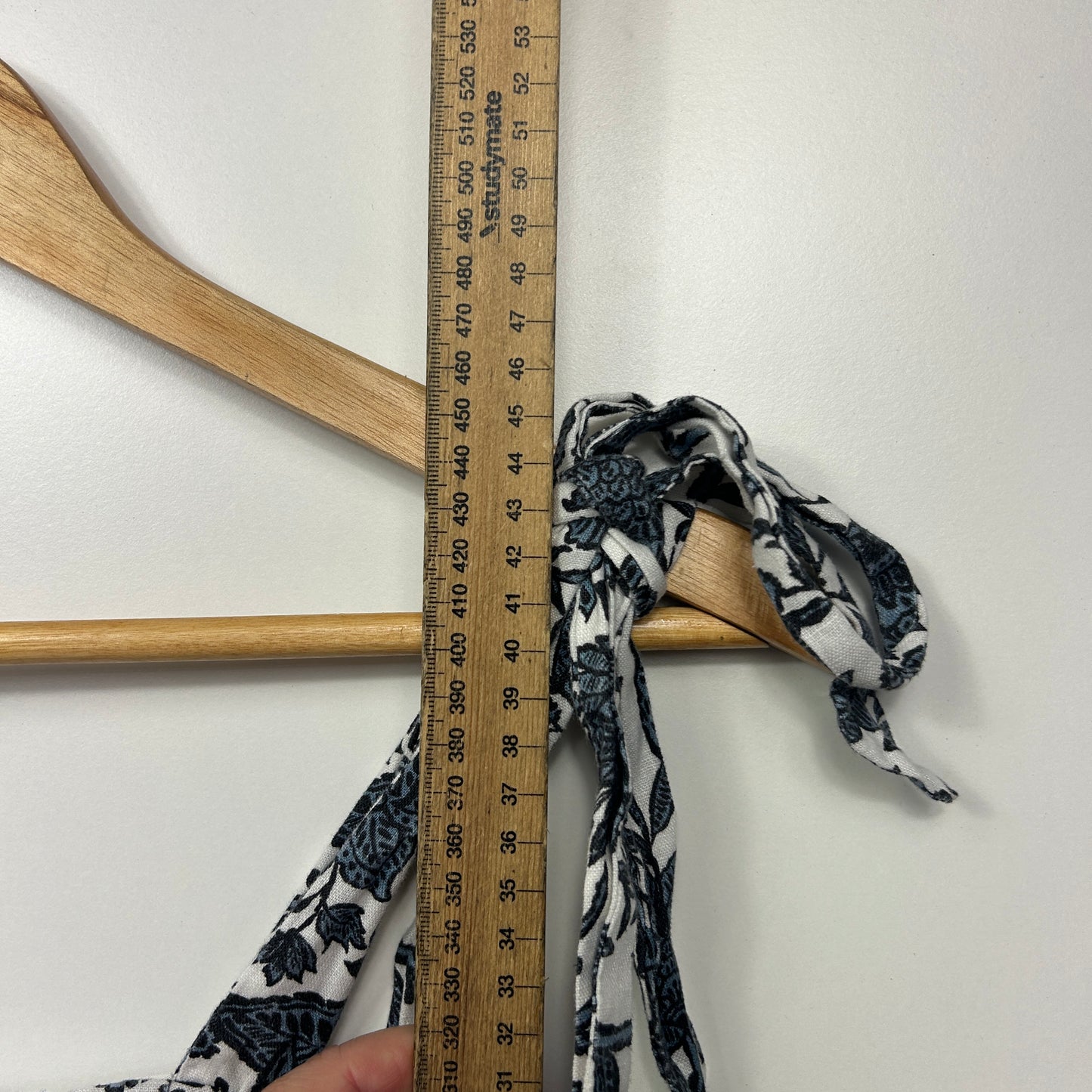 Atmos & Here Crop Top Size 18 Linen Blend Adjustable Straps