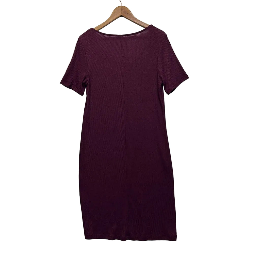 Anko Burgundy Midi Dress - Size 18