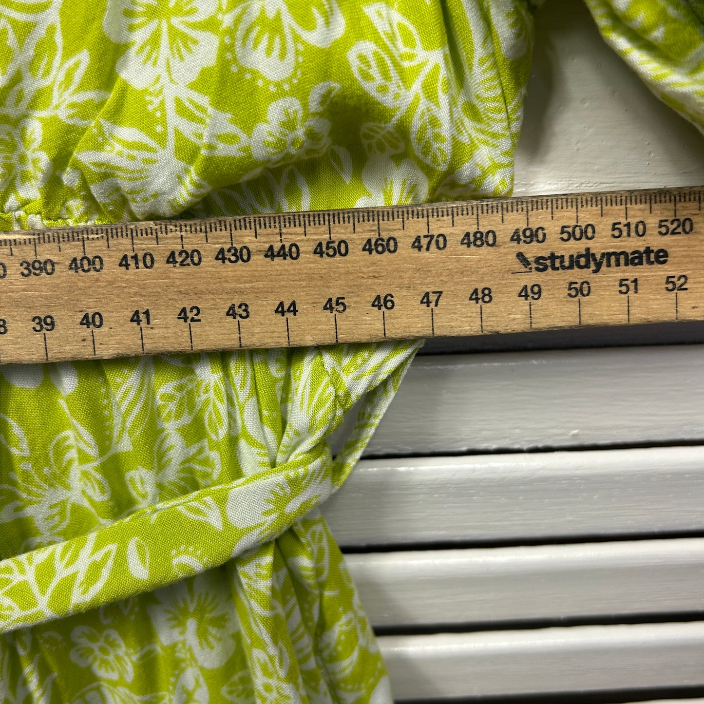 Joop & Gypsy Dress Size 16 Green Short Sleeve Belt Pockets