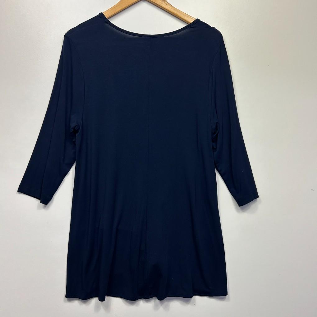 Taking Shape Navy Top - Size 12/14/XXS