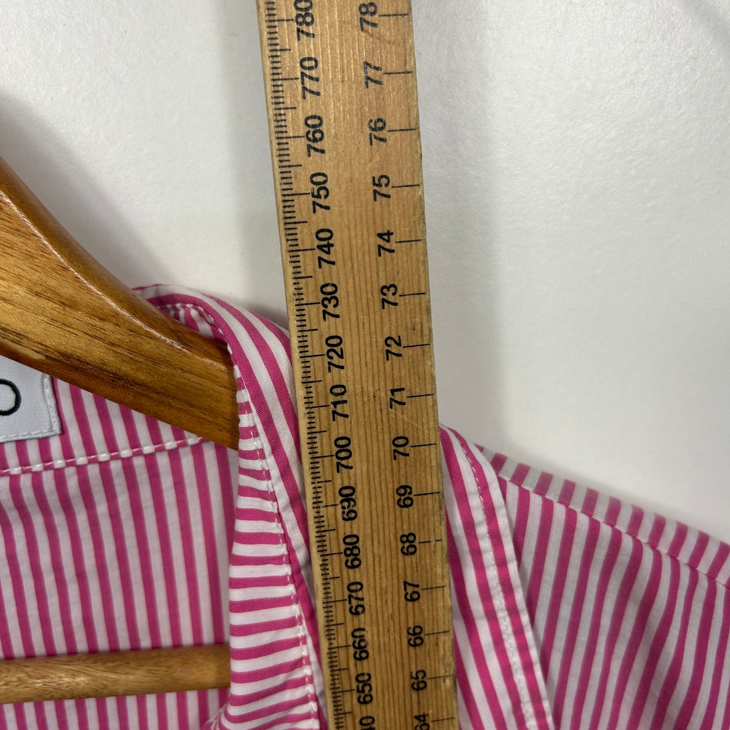 Allegro Pink Striped Long Sleeve Shirt - Size 20