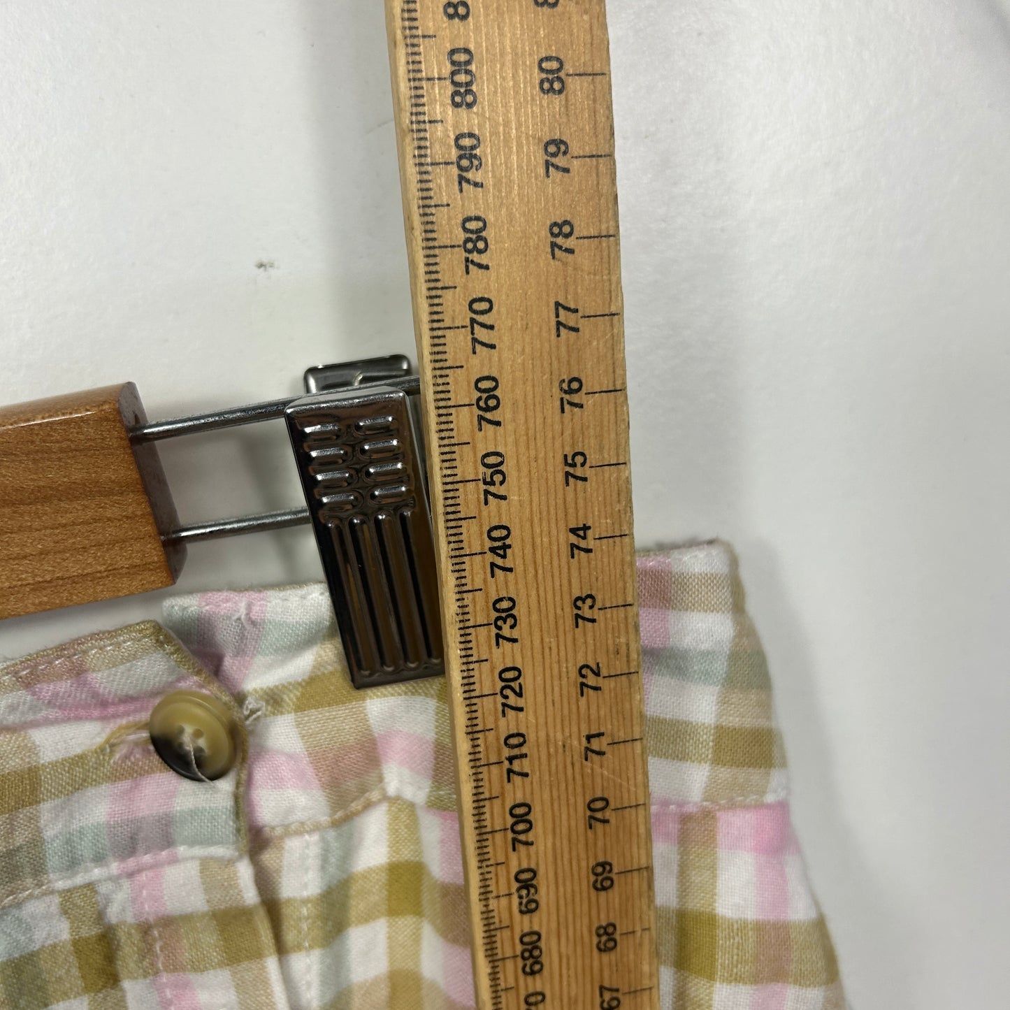 &me Multicoloured Check Midi Skirt - Size 16