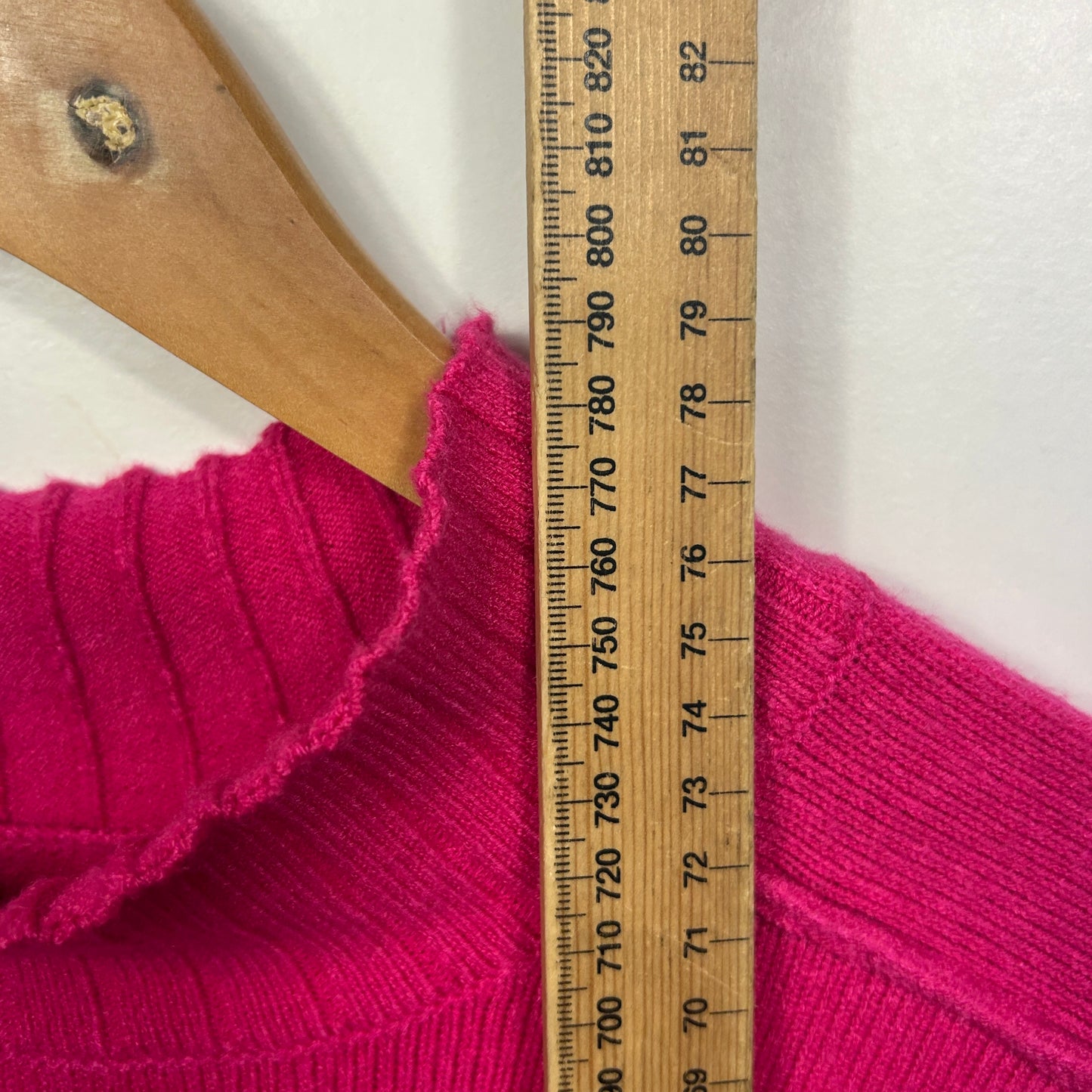 Wishstone Wool Blend Pink Jumper - Size XXL