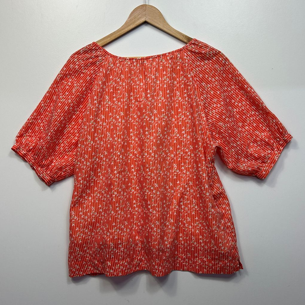 Wombat Red Cotton Top - Size 16