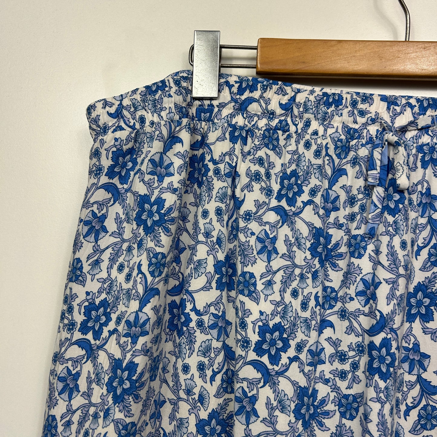You + All Boho Mini Skirt Size 24 Blue Floral