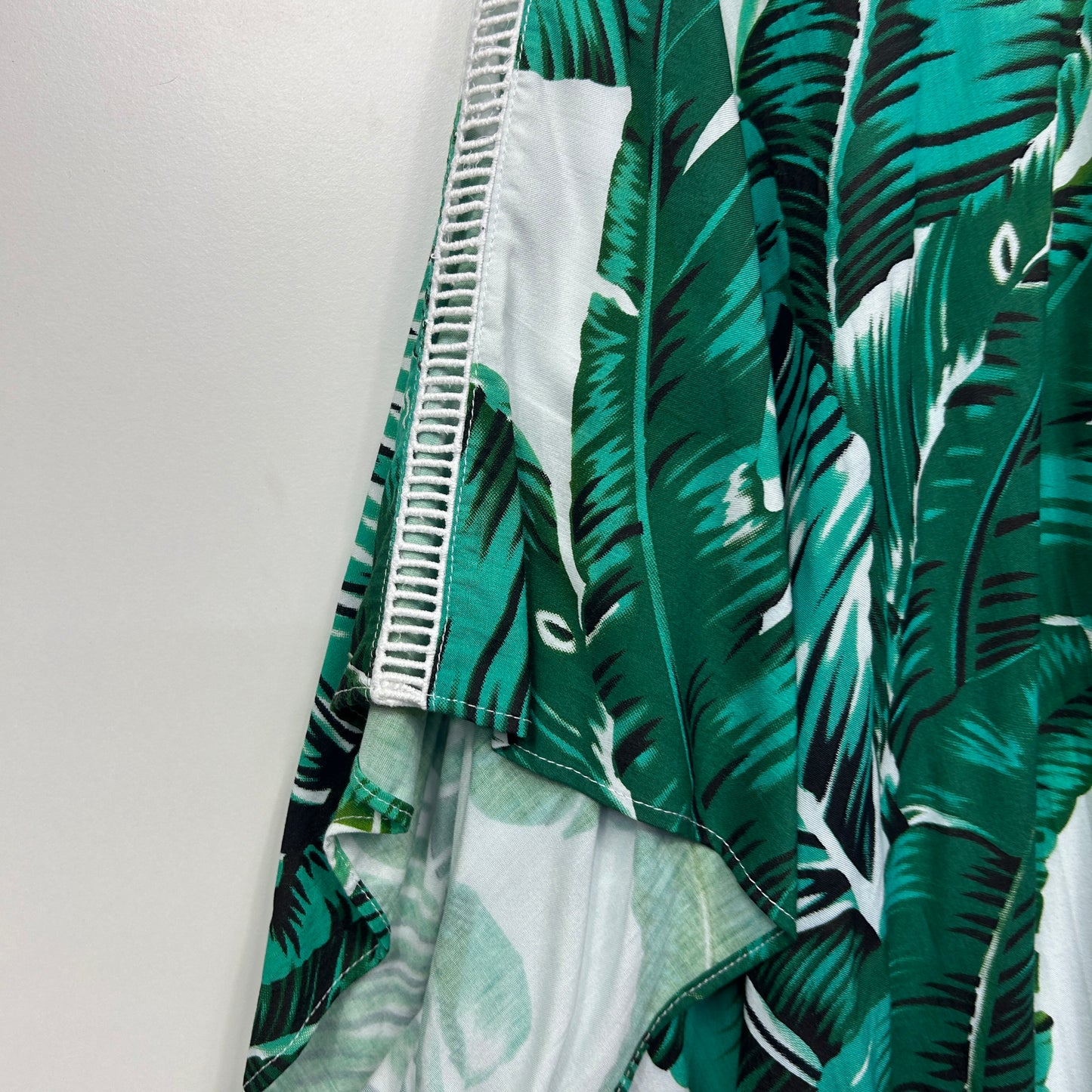 Kennedys Duster Jacket Kimono One Size Green White Floral