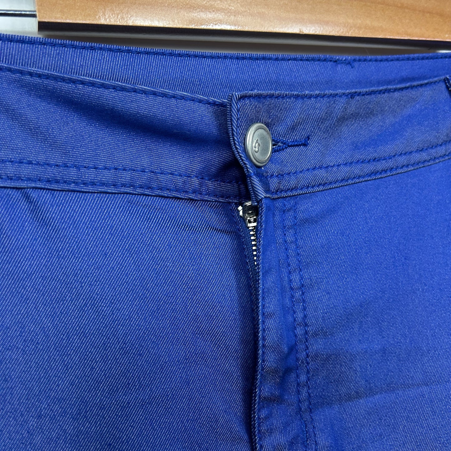 Taking Shape Pants Jeans Size 22 Blue/Purple Pockets Zip Fly